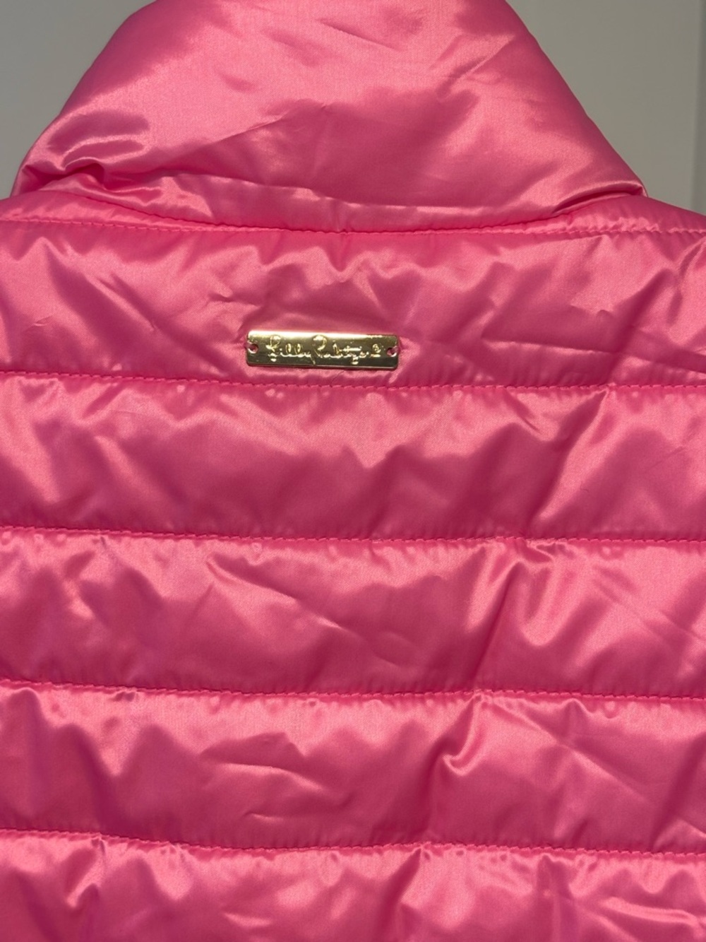 Lilly Pulitzer Elyn Puffer Vest Hangin With My Boo Print Size M Limited Edition - Picture 6 of 11
